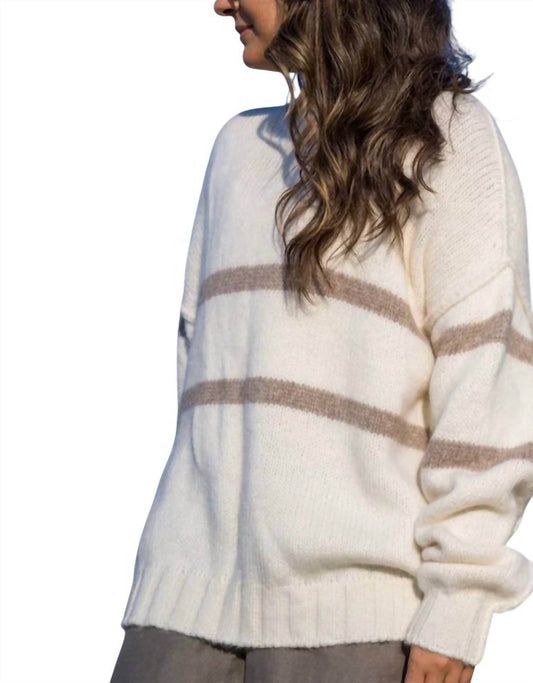 Thread + Butter - Alpaca Stripe Sweater - Rack Hunt -