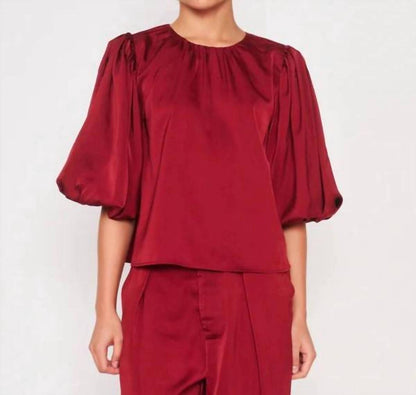 Minori Short Sleeve Top