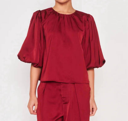 Minori Short Sleeve Top