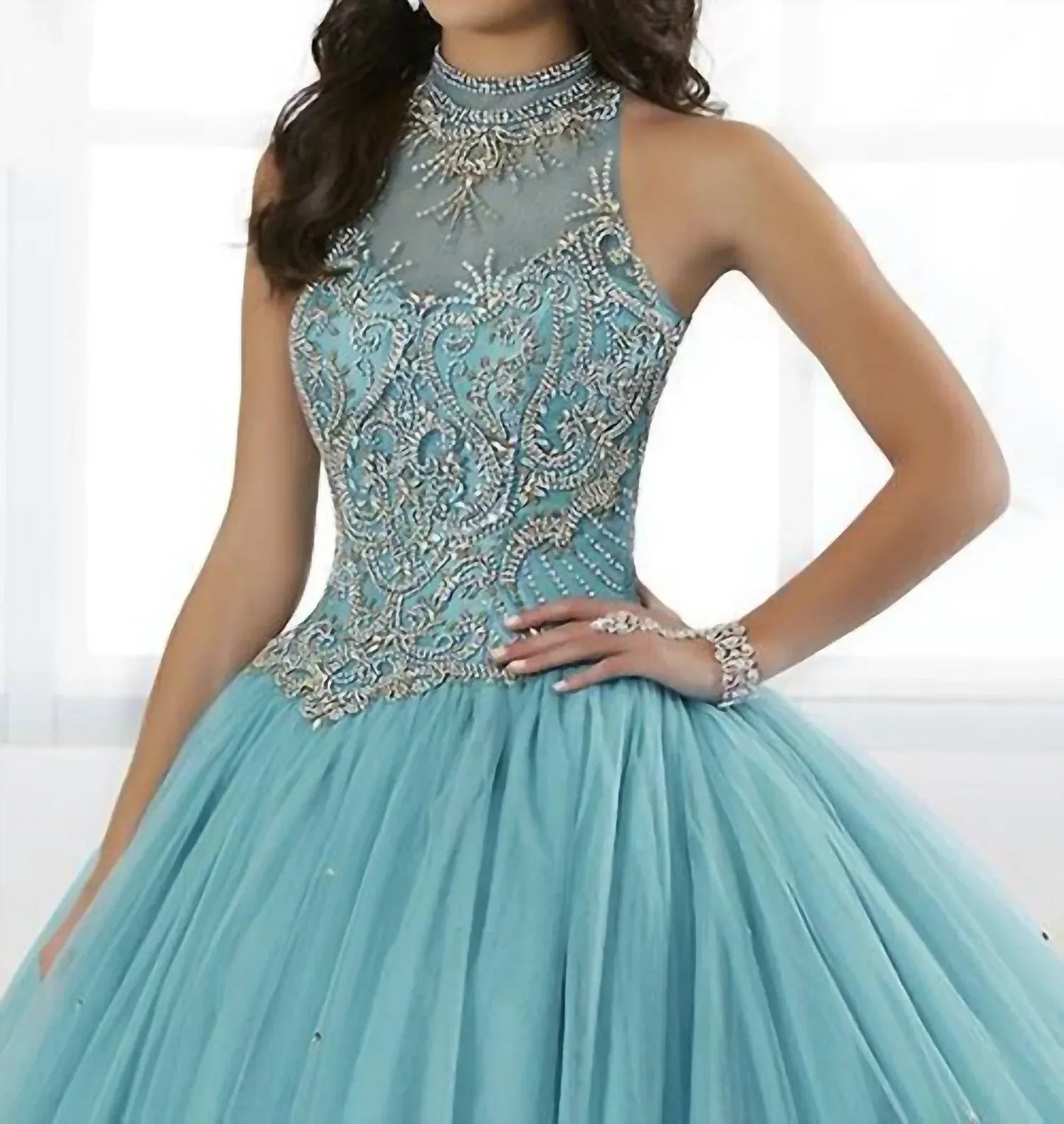 House of Wu - Straight Tulle Ball Gown - Rack Hunt