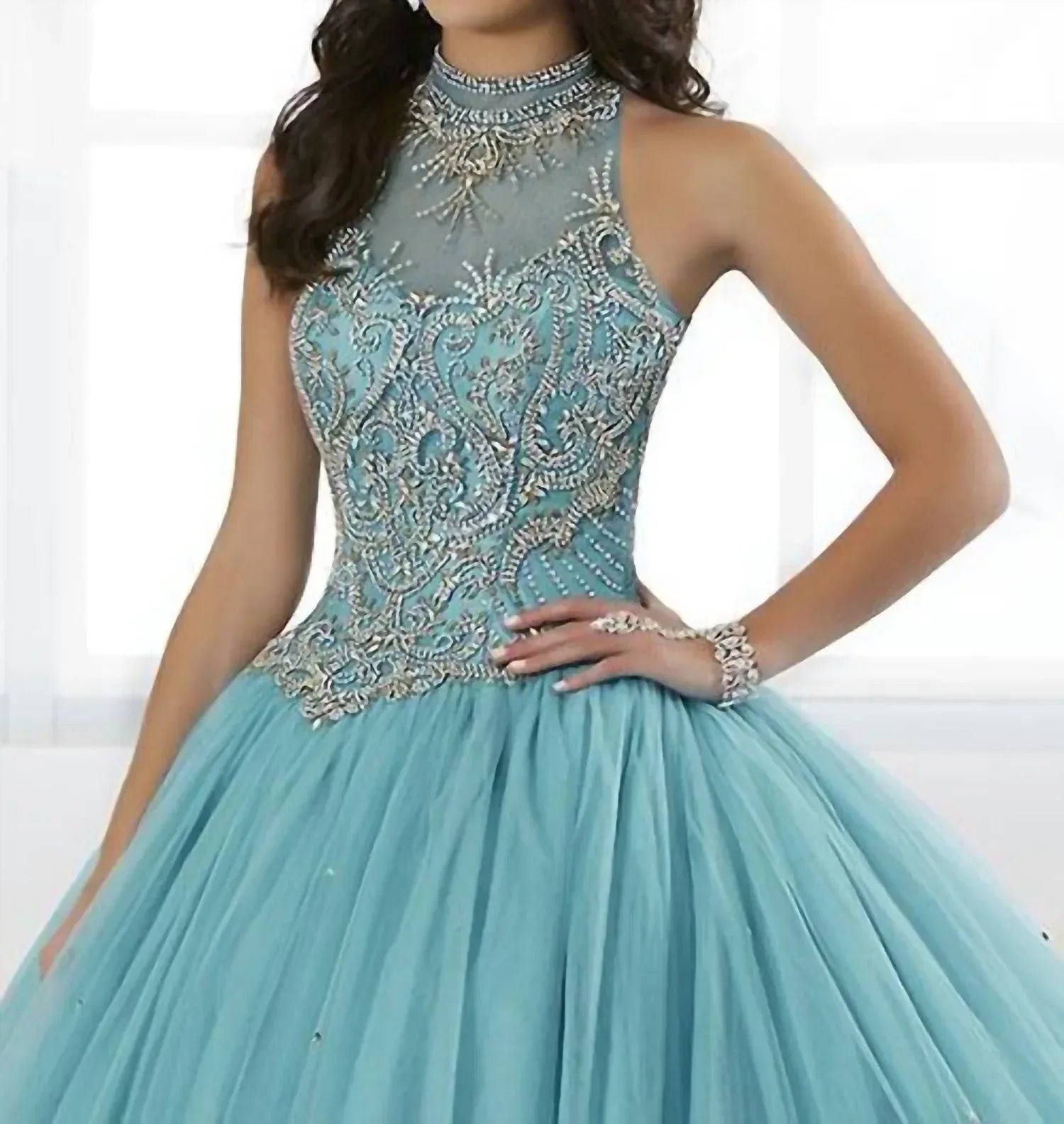 House of Wu - Straight Tulle Ball Gown - Rack Hunt