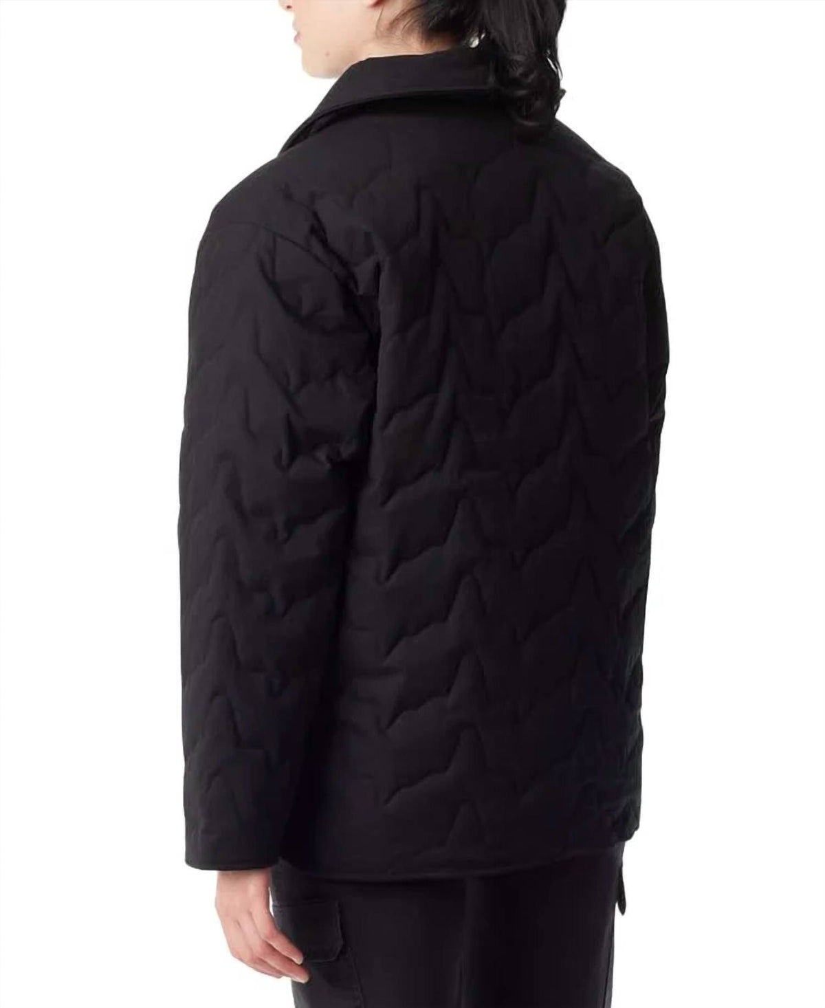 Quilted Long-sleeve Jacket