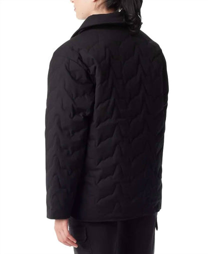 Quilted Long-sleeve Jacket