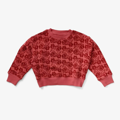 Lewis - Boy's Print Organic Cotton Sweatshirt - Rack Hunt