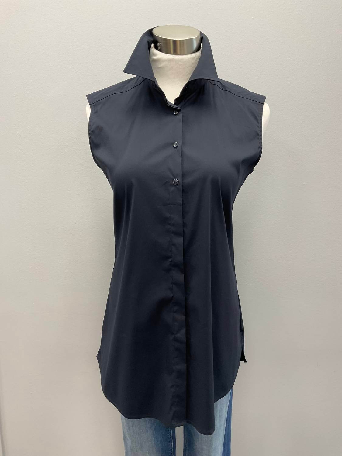 Jordan Louis - SAVILE cotton stretch sleeveless shirt - Rack Hunt