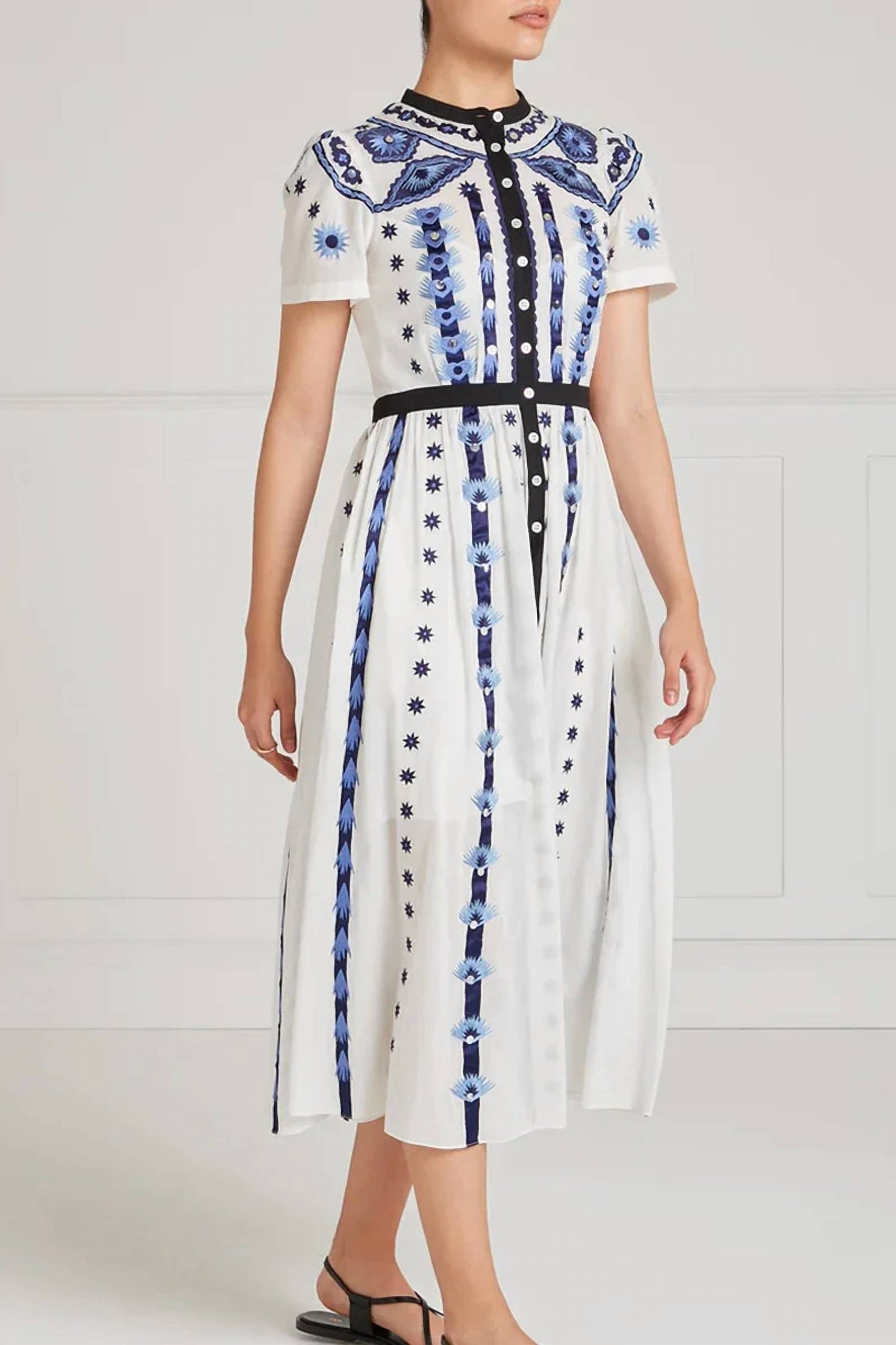 Edith Shirt Midi Dress