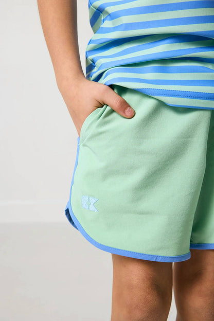Kids' Retro Super Short With Piping