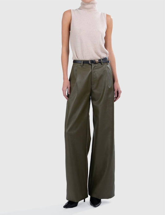 Milo Faux Leather Pant