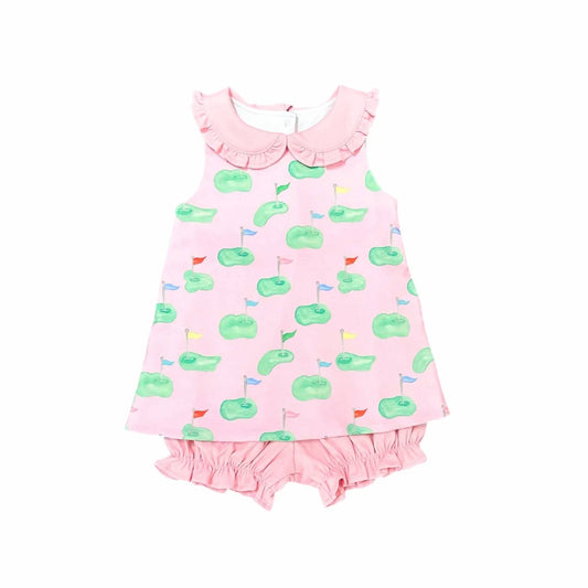Girls Putt-er Up Knit Maisy Bloomer Set