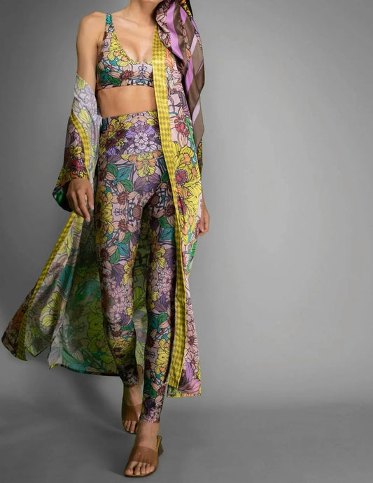 Nuvula - Floral Satin Kimono - Rack Hunt