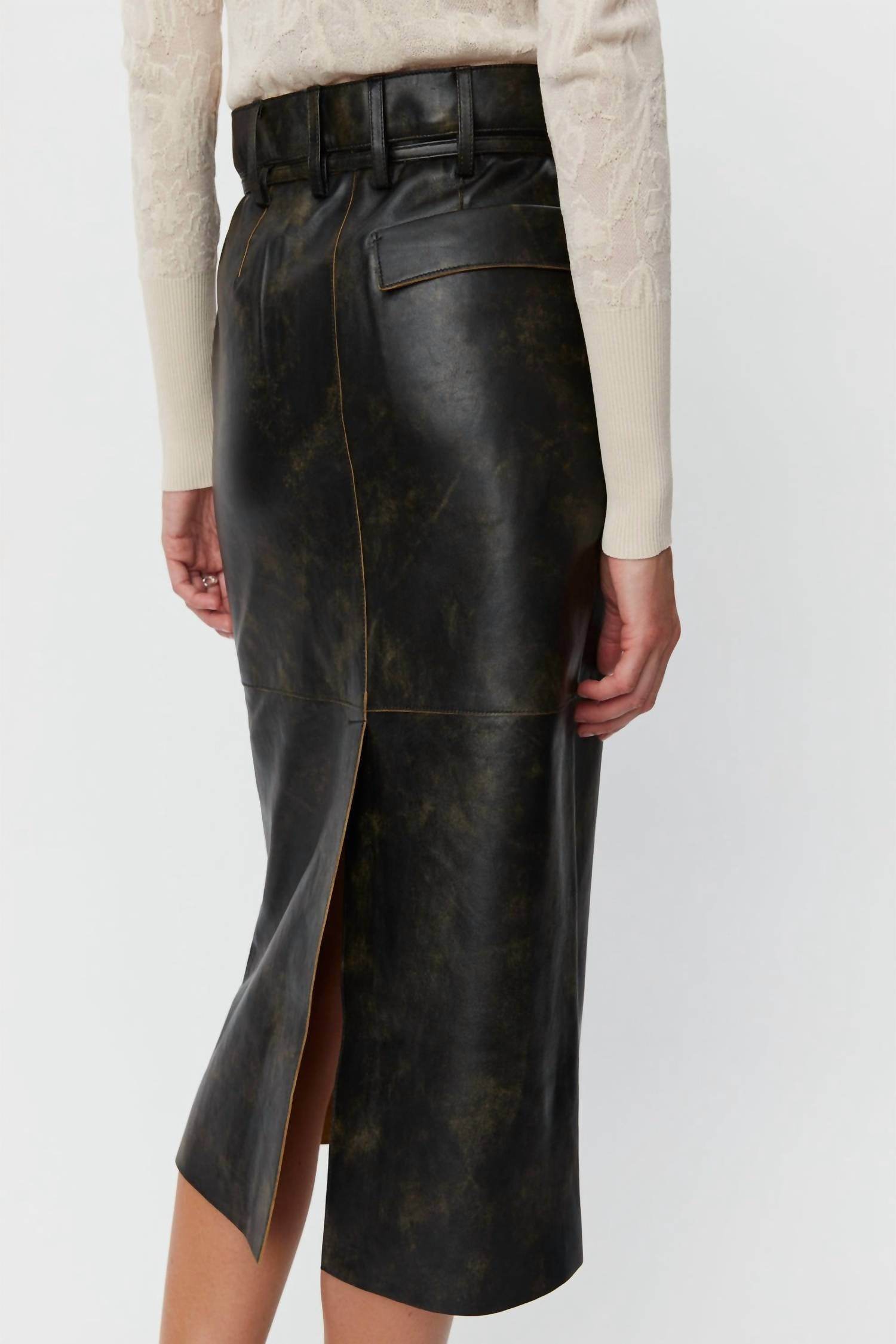 DAY Birger - Lulu Leather Skirt - Rack Hunt