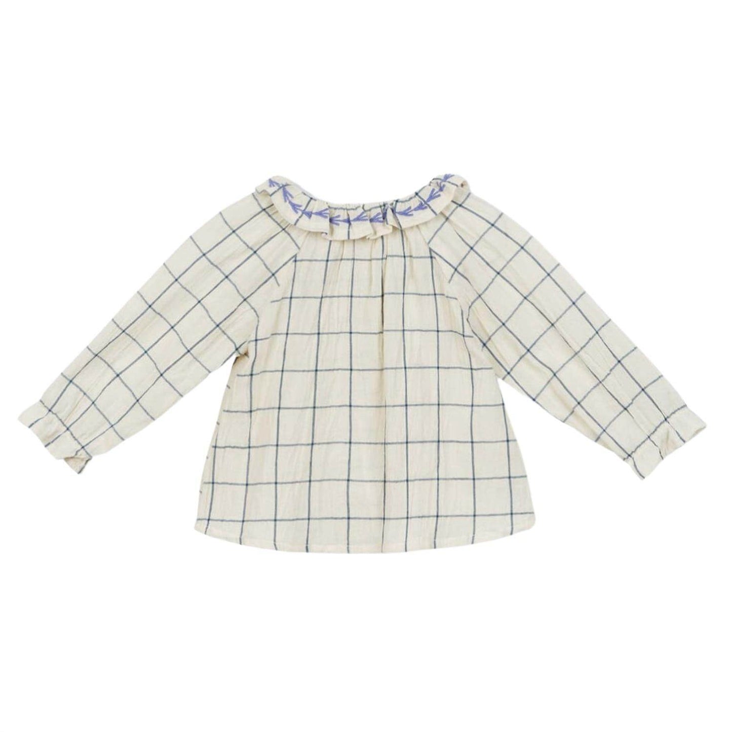Arsène et les Pipelettes - Baby's Emeline Check Blouse - Rack Hunt -