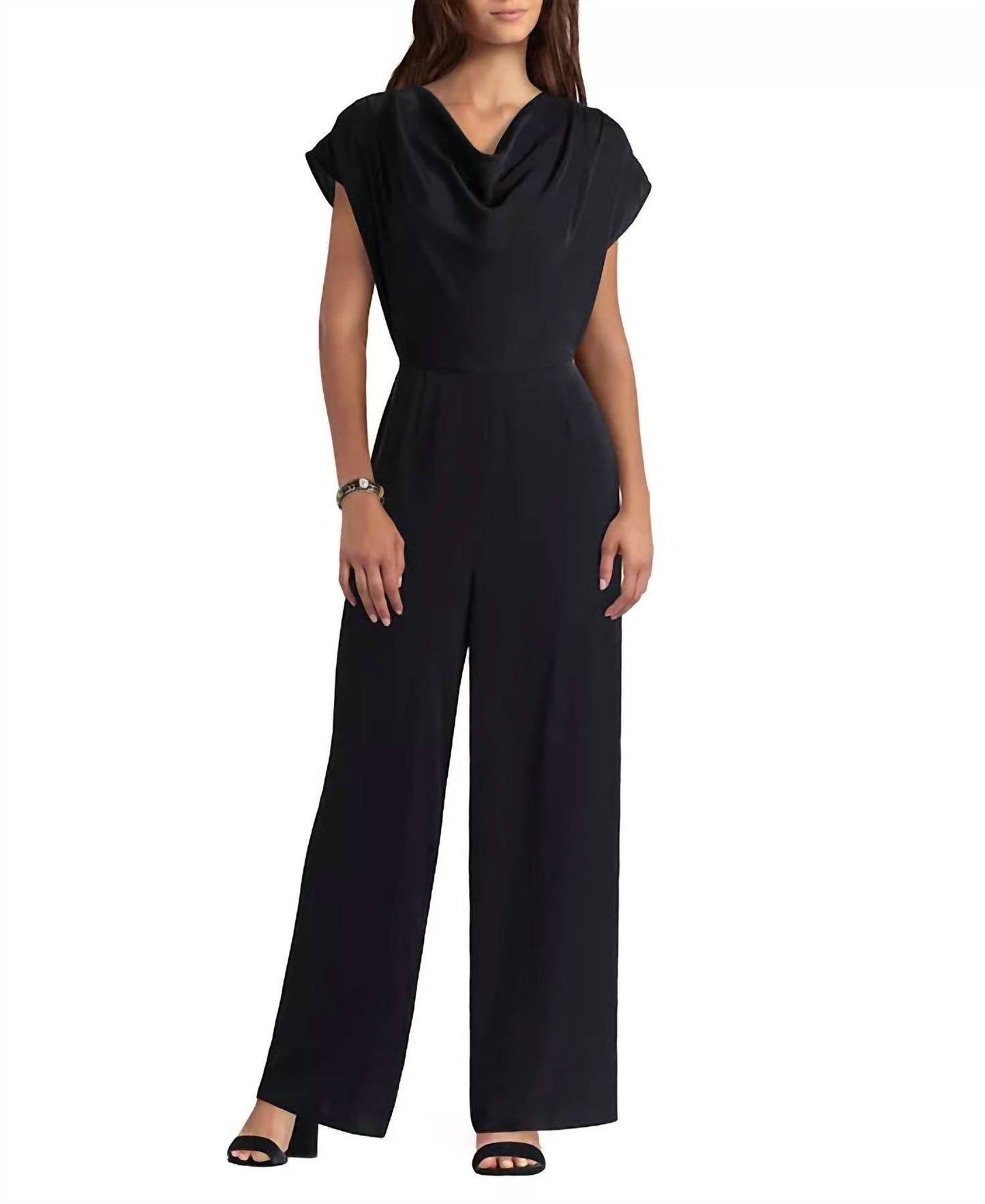 Gigi Parker - Cowl Neck Wide Leg Jumpsuit - Rack Hunt