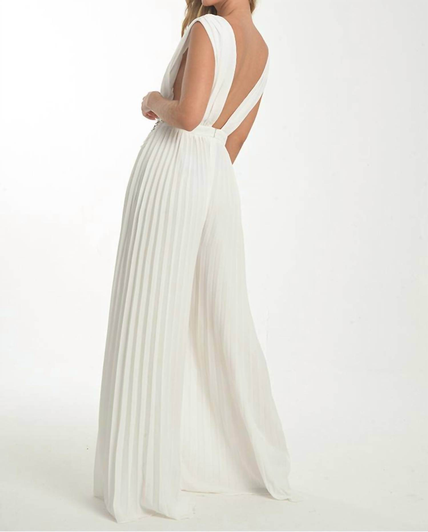 Steffany Milano - Radiate Elegance Jumpsuit - Rack Hunt -