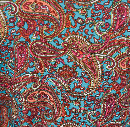 Cowgirl Tuff - Paisley Print Long Sleeve Top - Rack Hunt