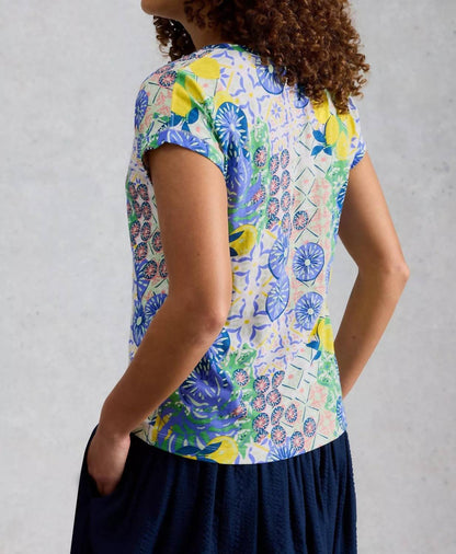Nelly Notch Neck Tee