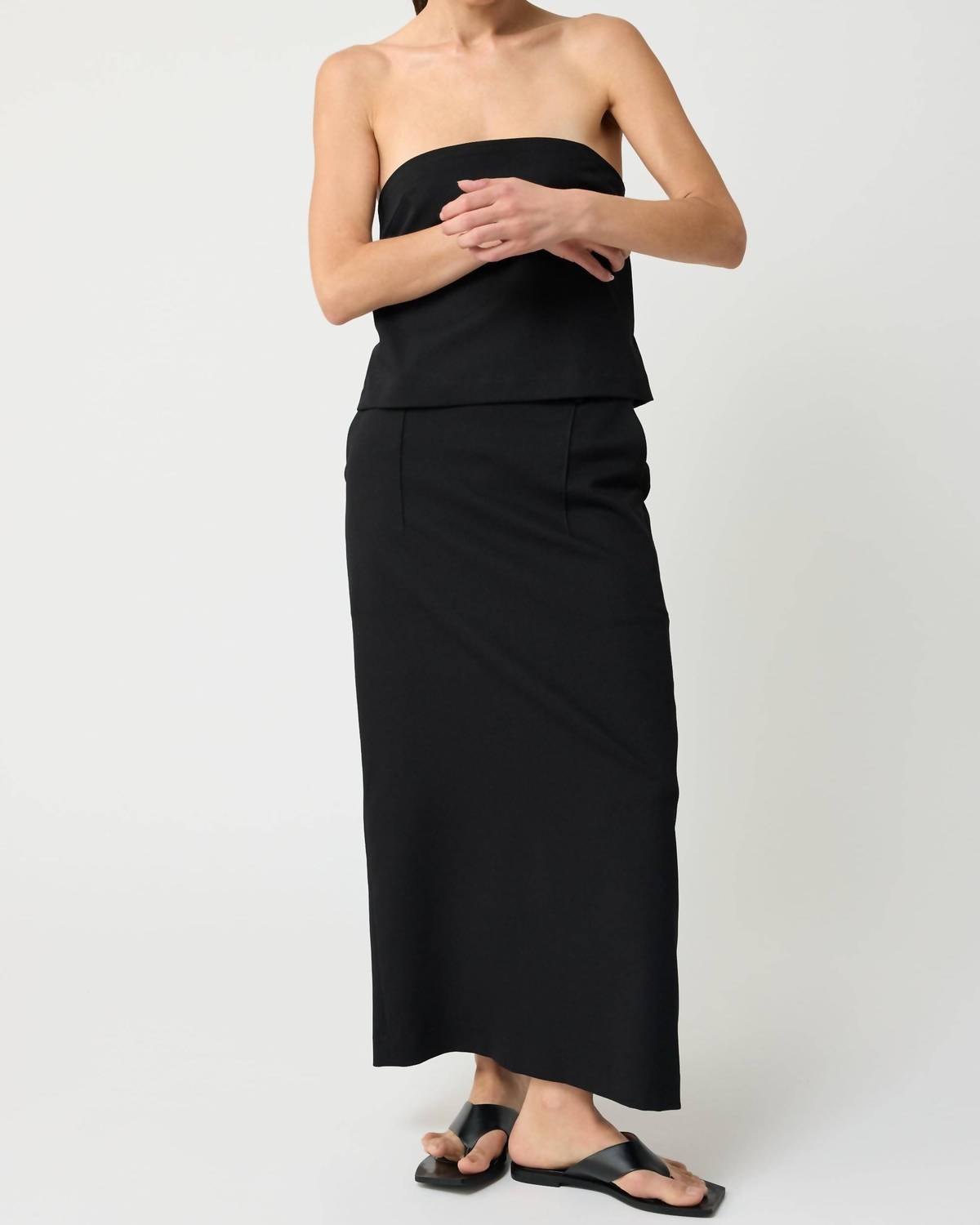 Women's Strapless Tencel Top