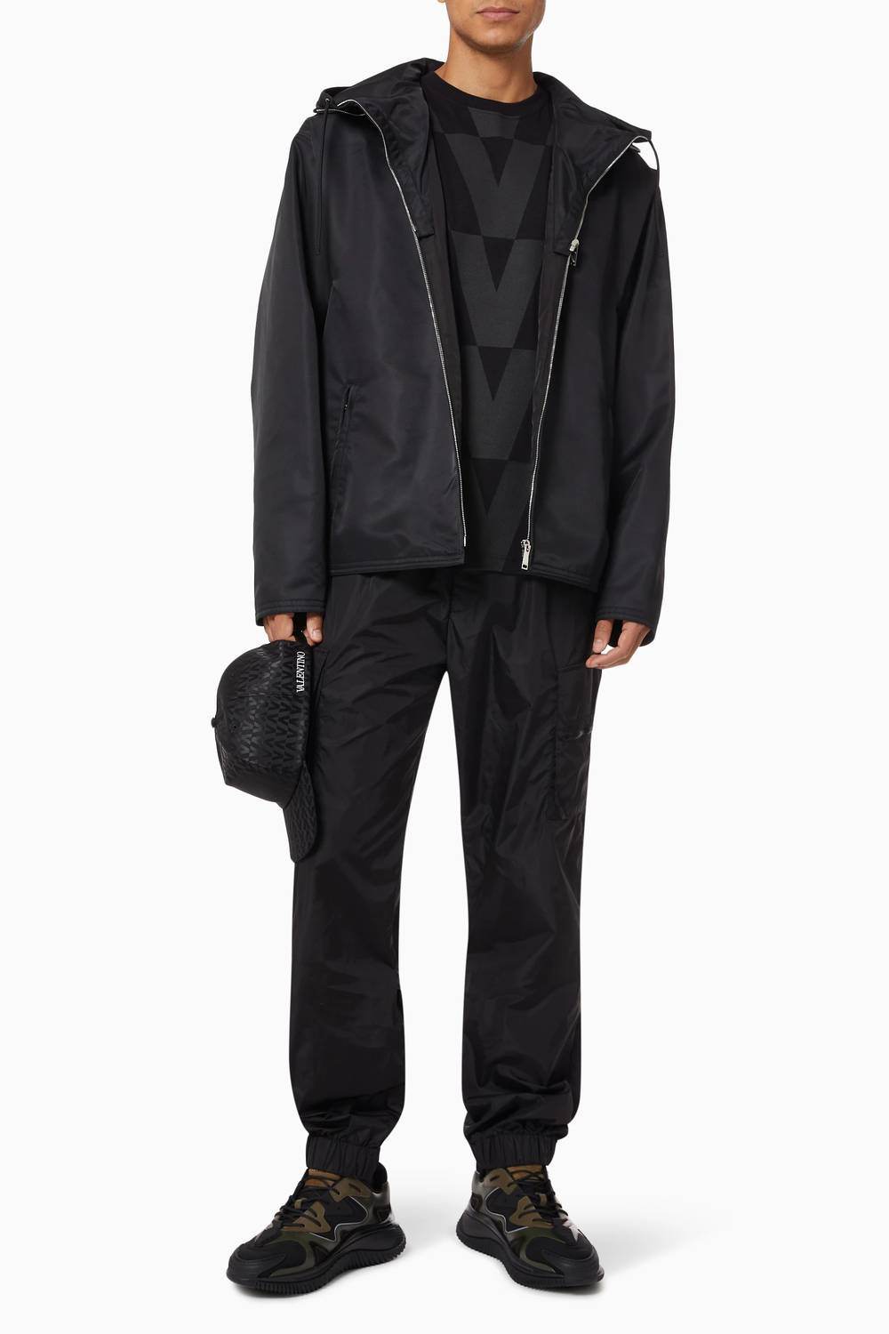 Valentino - Nylon Pea Coat - Rack Hunt