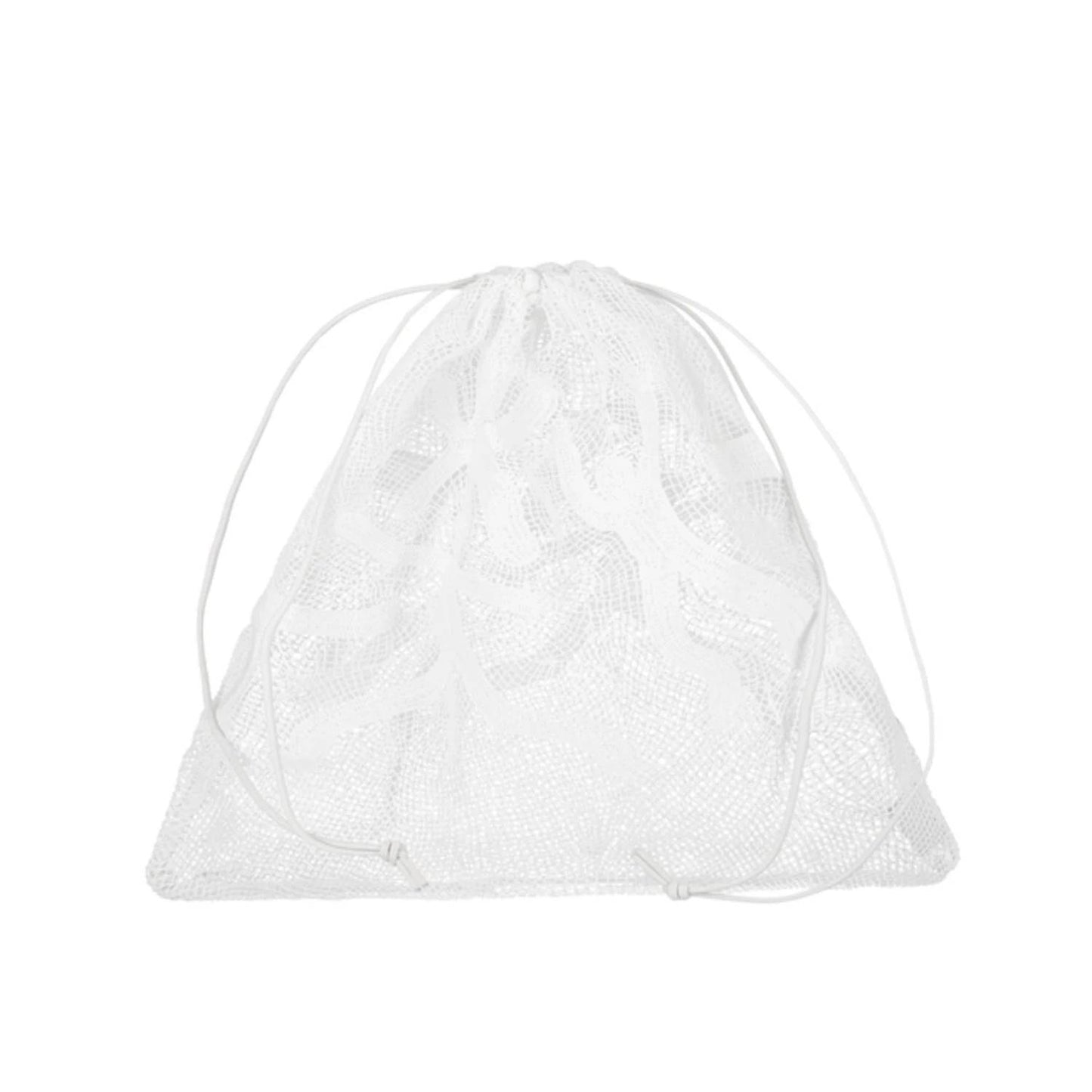 Women's Bolso Mesh Drawstring Pouch