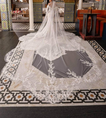 Kitty Chen Couture - Ada Train Wedding Dress - Rack Hunt
