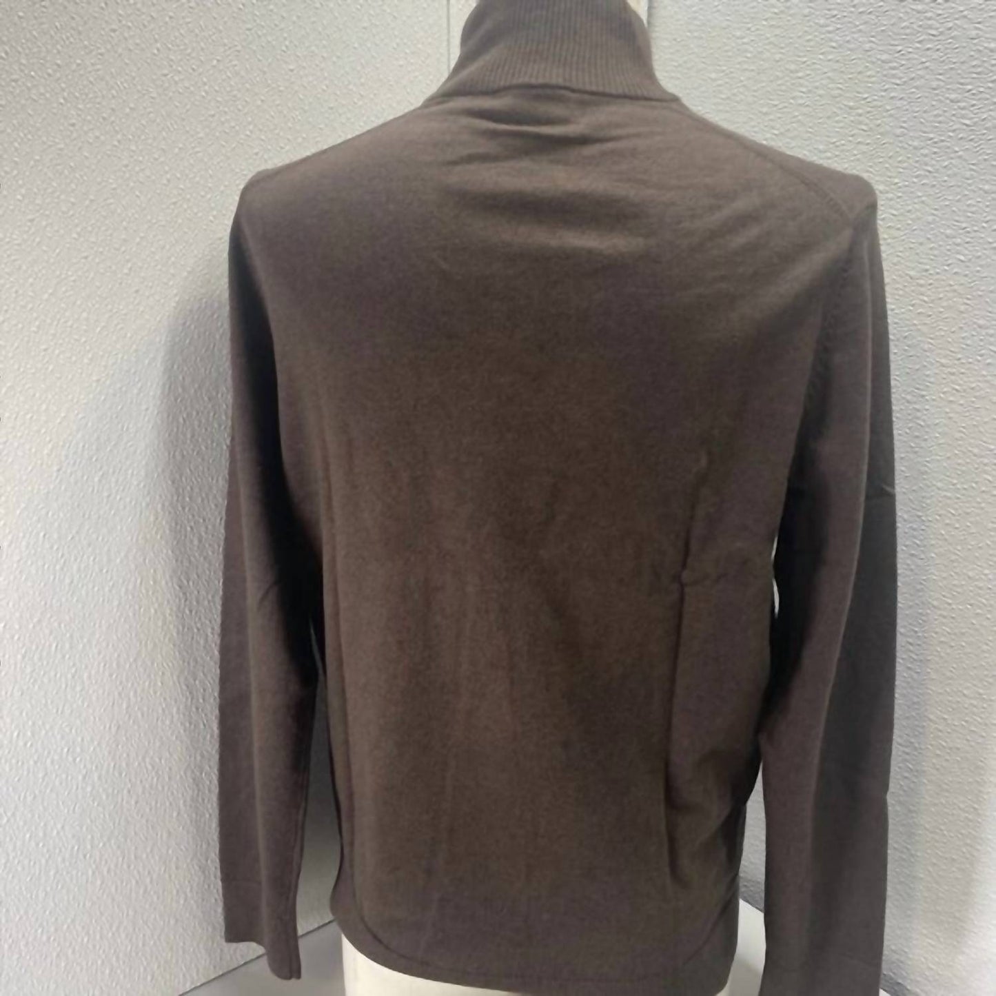 Men’s Washable Cotton-cashmere Half Zip Sweater