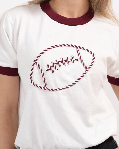 Stitched Football Sweater