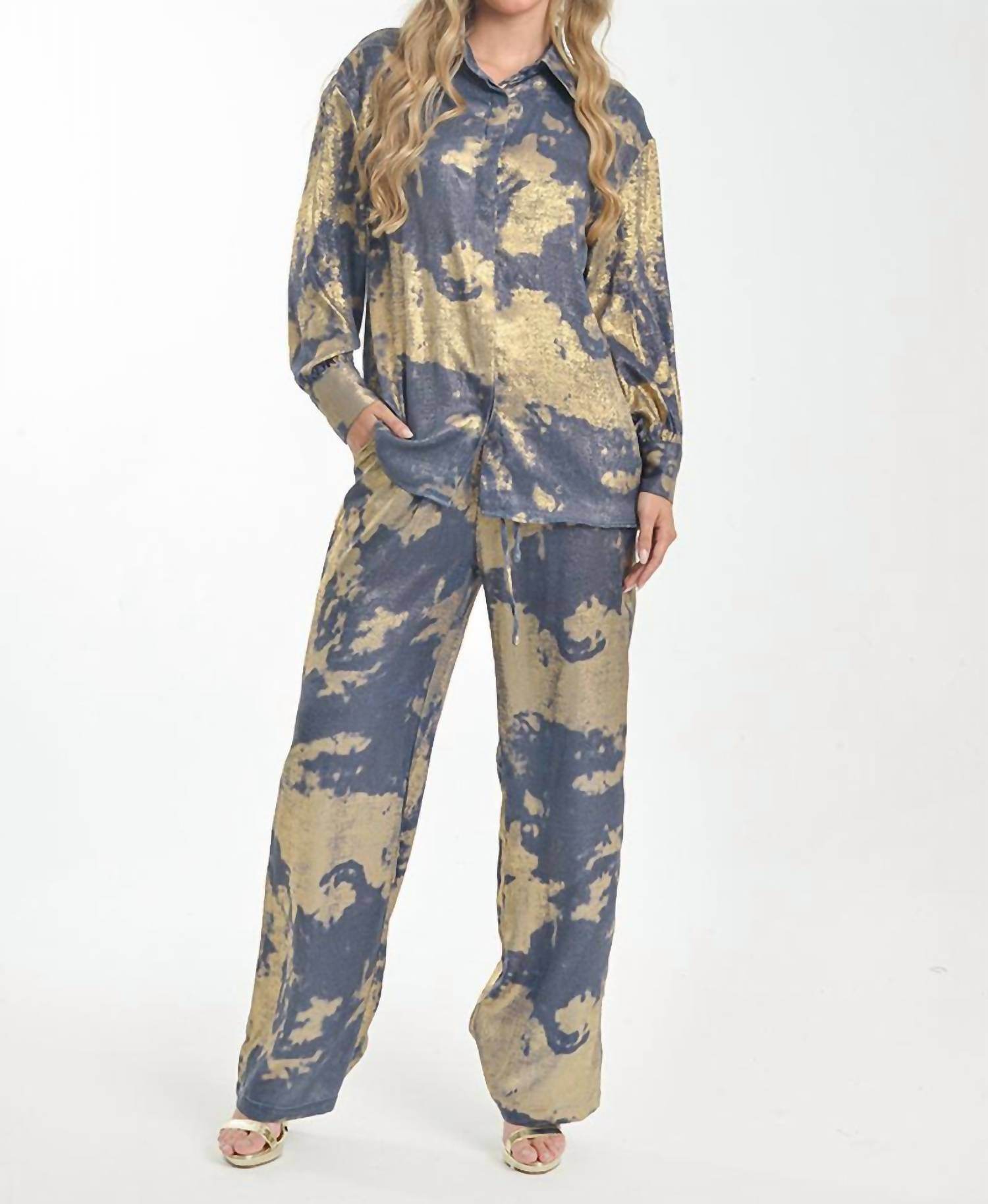 Steffany Milano - Brocade Pantsuit - Rack Hunt