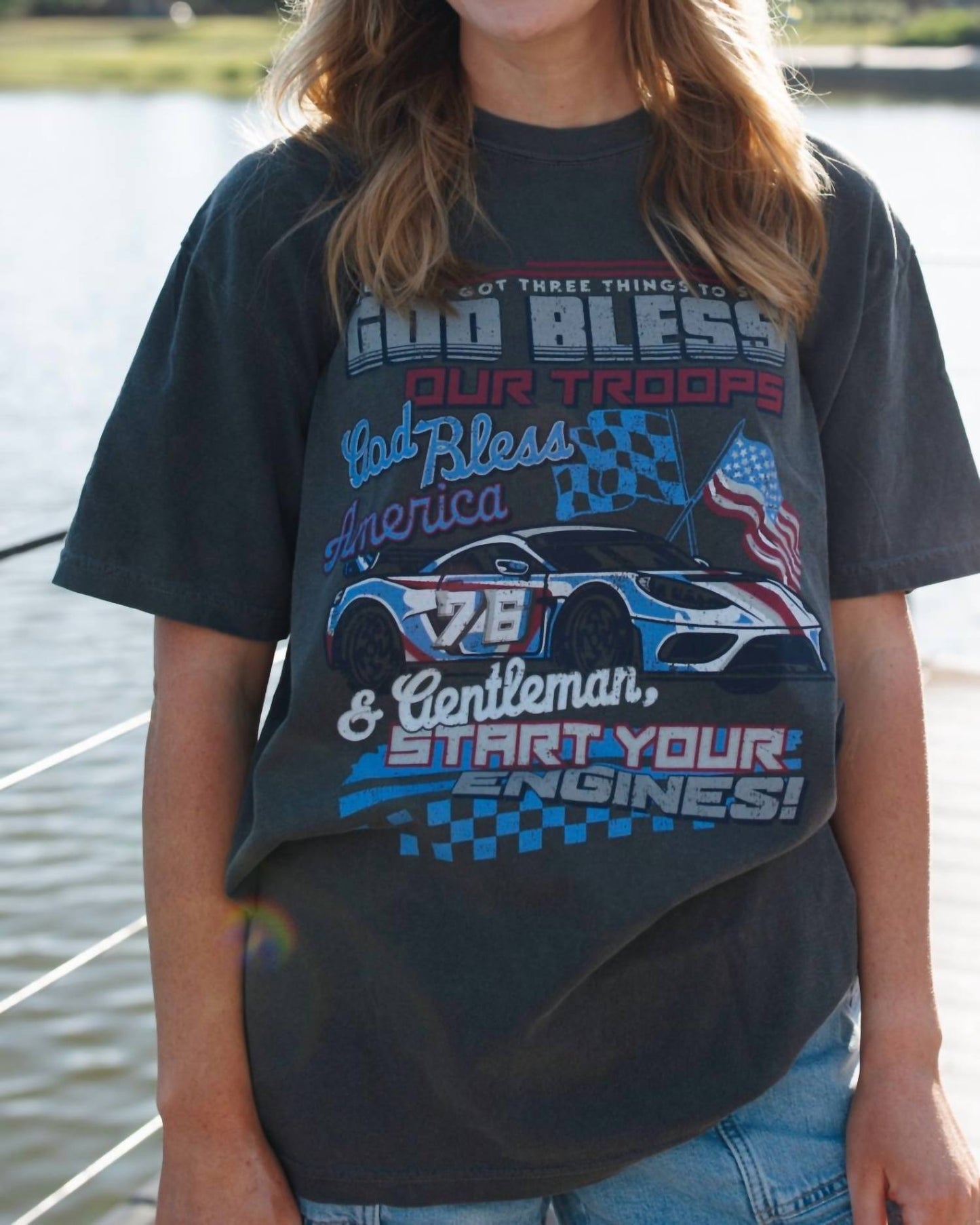 Fast Track America Tee -unisex