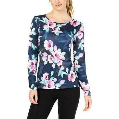 Printed Keyhole Back Top