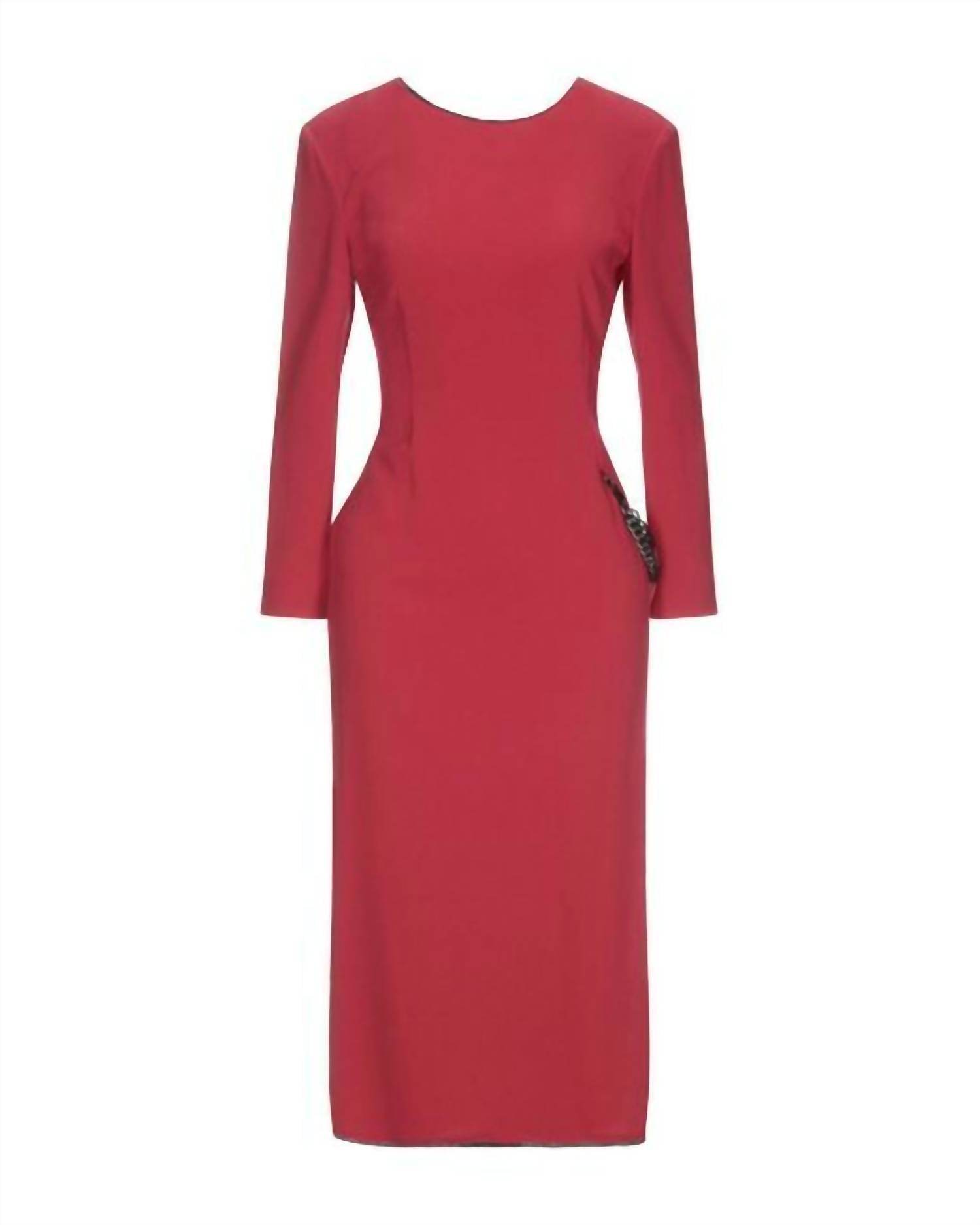 Boutique Moschino - Crepe Sheath Cocktail Dress - Rack Hunt