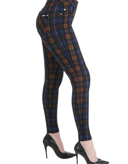 Peter Nygard - Luxe Plaid Piped Jegging - Rack Hunt