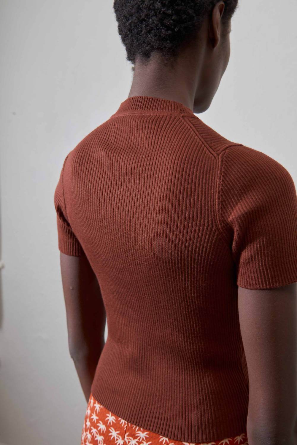 MARIA STANLEY - Jones Ribbed Tee - Rack Hunt