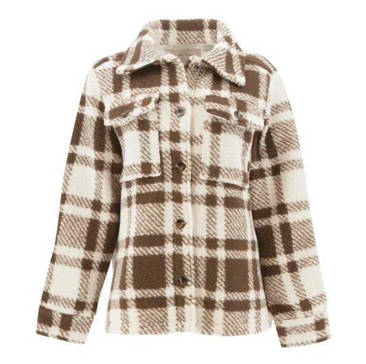 Old Ranch - Helena Fleece Plaid Jacket - Rack Hunt