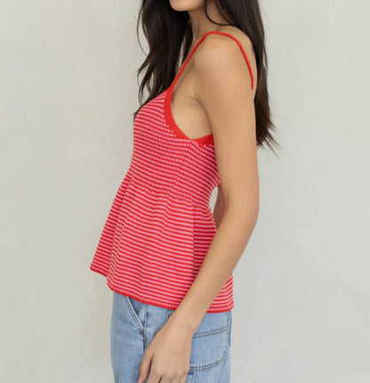 Ashlee Knit Stripe Tank Top