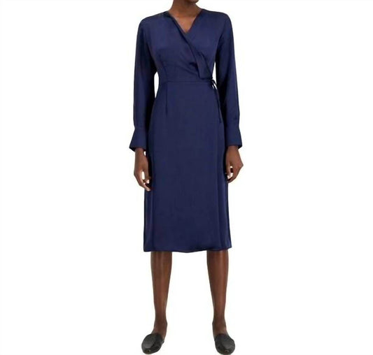 Alfani - Wrap Modern Icon Long Sleeves Dress - Rack Hunt -