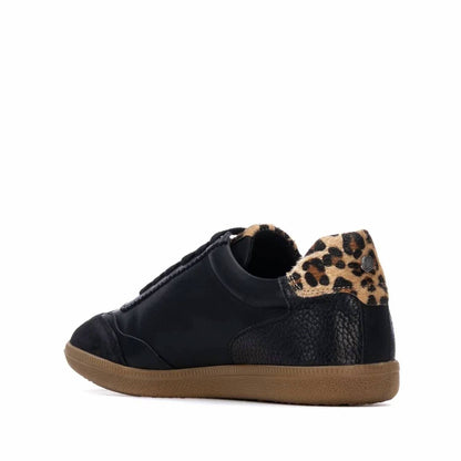 Women's Leather Lace-up Sneakers