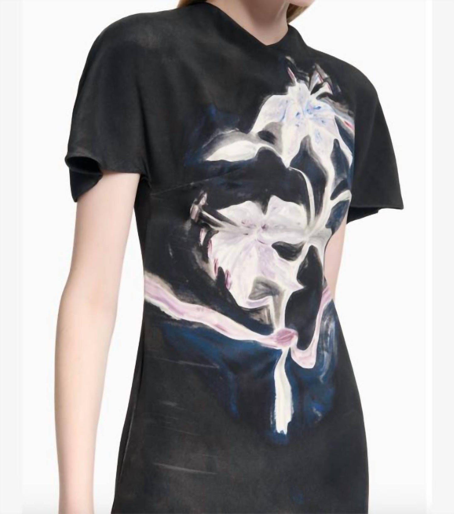 Daisy Silk Midi Dress