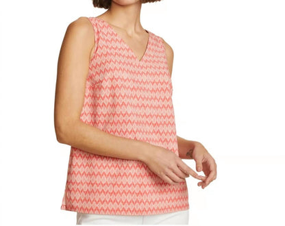 Departure V-neck Tank Top - Plus