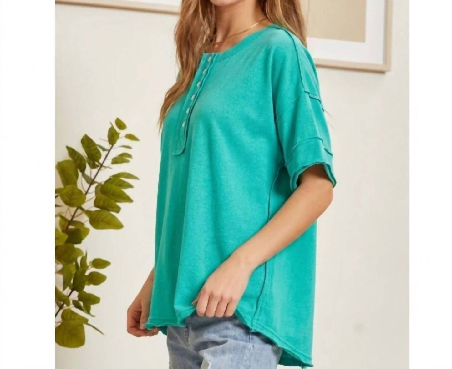 Casual Button Down Top