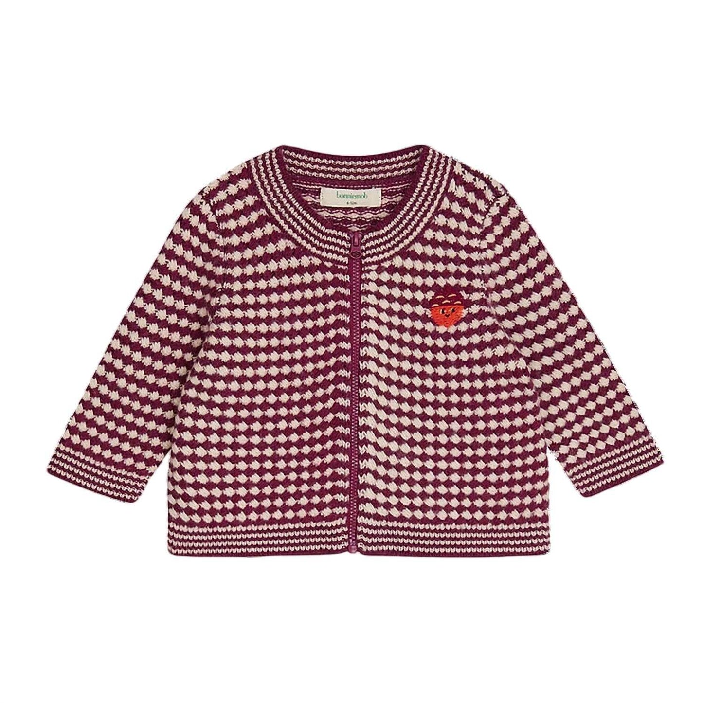 The Bonnie Mob - Girls Homey Chunky Checker Cardigan - Rack Hunt