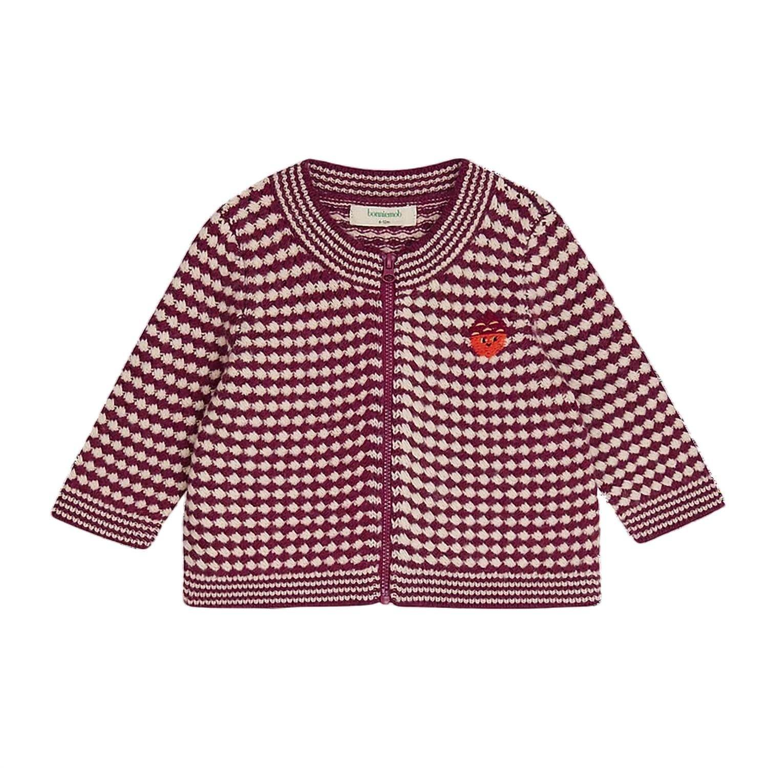 The Bonnie Mob - Girls Homey Chunky Checker Cardigan - Rack Hunt