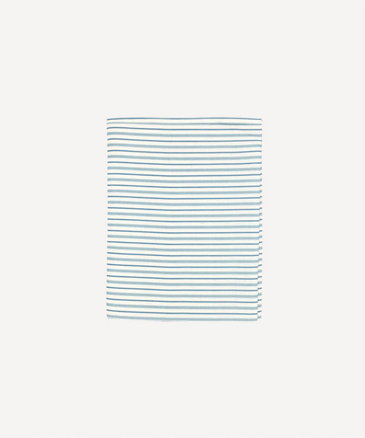Victoria Striped Linen Tablecloth