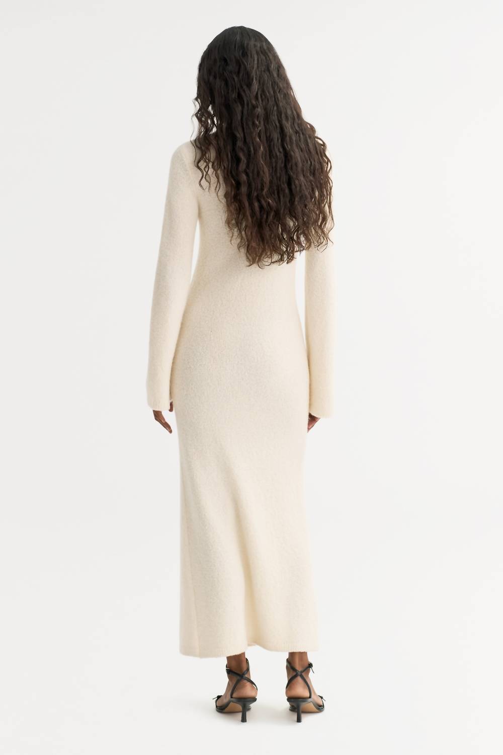 Boucle Long Sleeve Dress
