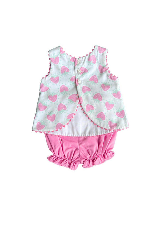 Mint Magnolia - Girl's Tally Tulip Bloomer Set - Rack Hunt