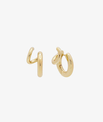 Super Katerina Double Hoop Earrings