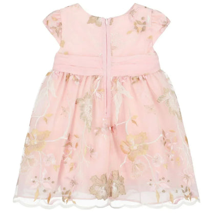 Patachou - Embroidered Tulle Woven Dress - Rack Hunt