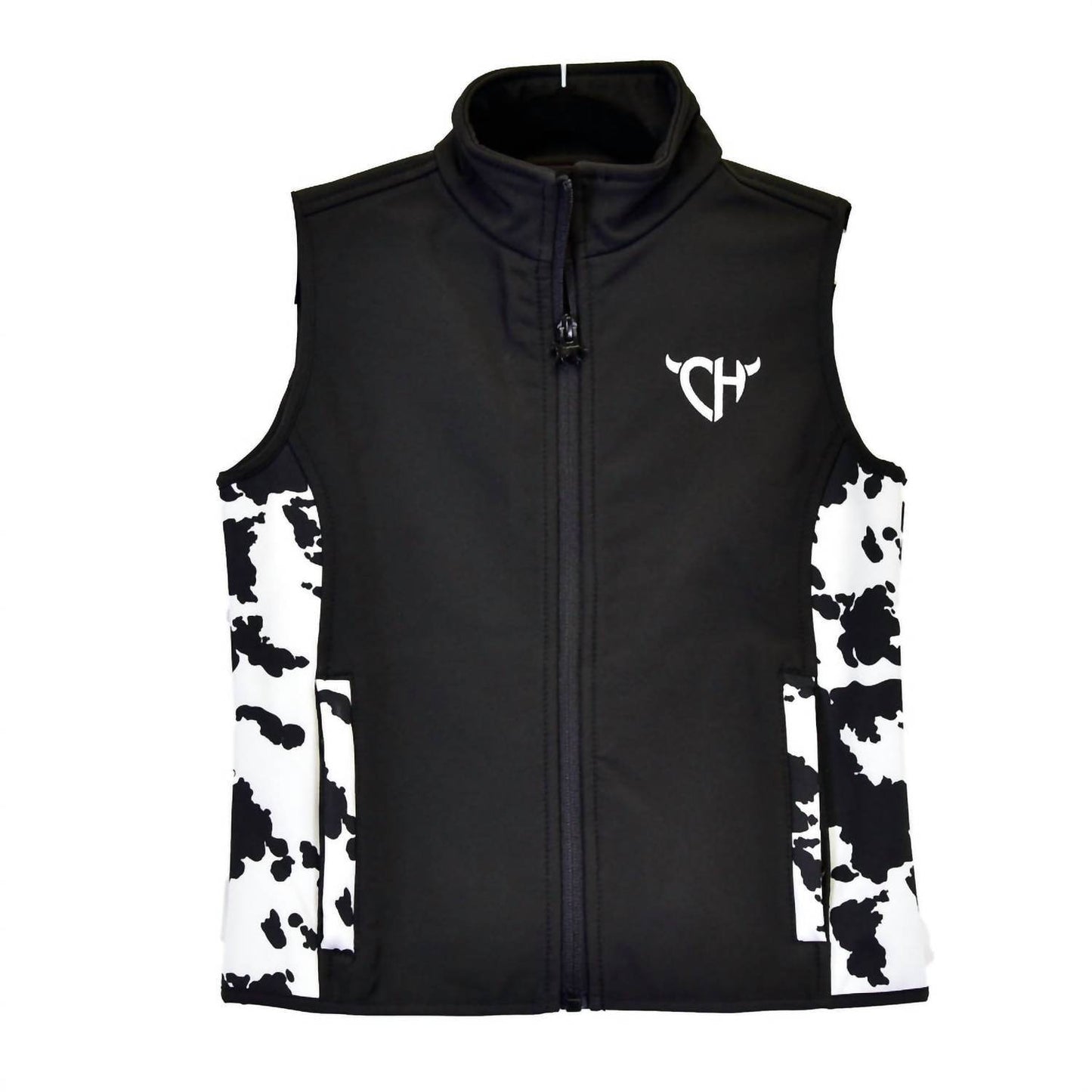 Cowboy Hardware - Kid's Cow Print Vest - Rack Hunt -