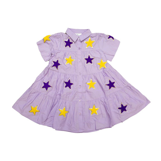 Women's Adult Button Collared Dress