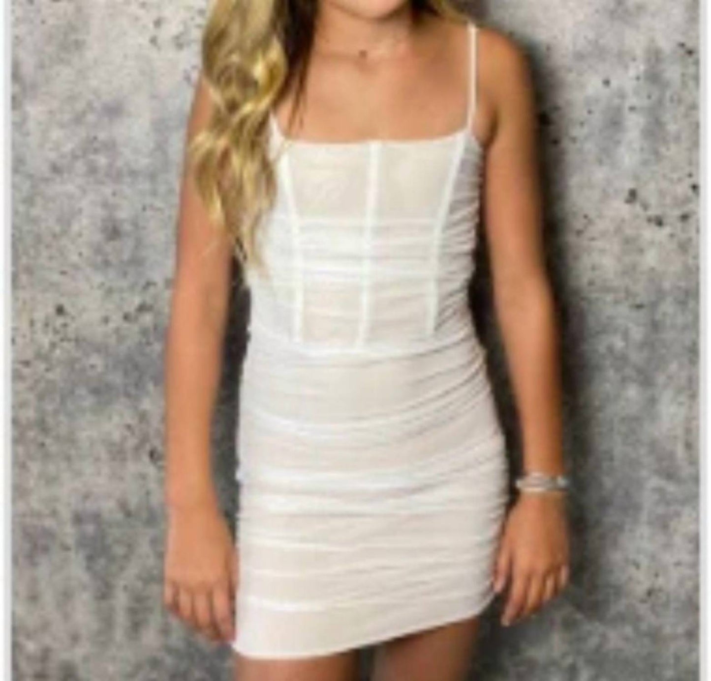 Mesh Corset Dress