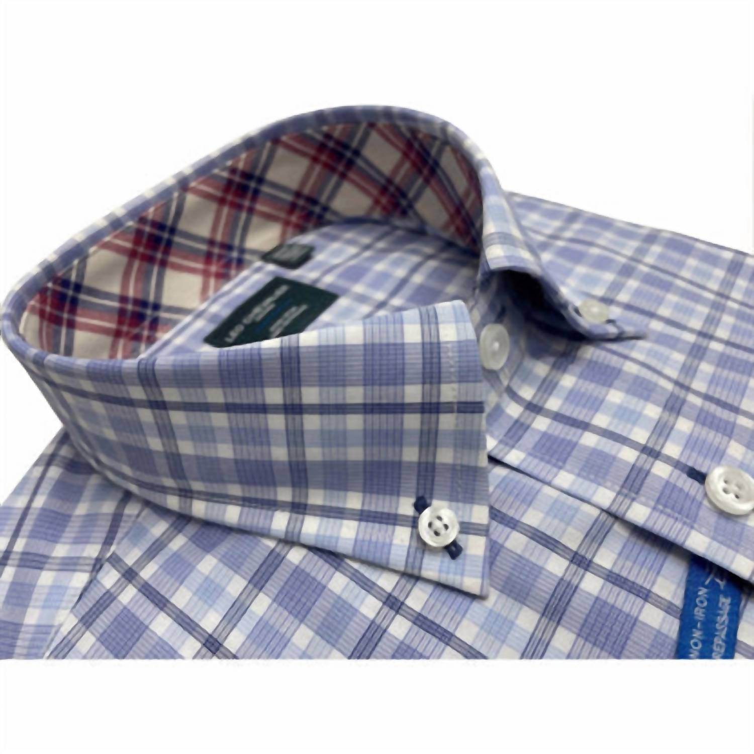 Leo Chevalier - Men's Leo Long Sleeve Button Down Shirt - Rack Hunt -